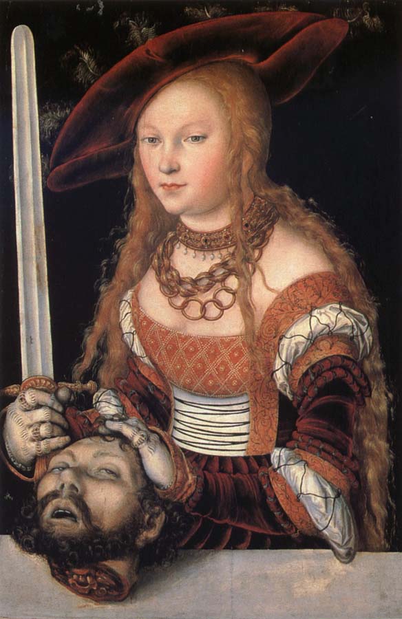 Fudith with the head of Holofernes